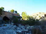   Afloramiento de marcasitas, Rambla en finca La Canyaeta Blanca, Agost, Alicante