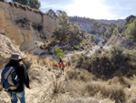   Afloramiento de marcasitas, Rambla en finca La Canyaeta Blanca, Agost, Alicante