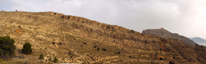 Minas de Ocre.El Sabinar. San Vicente/Mutxamel. Alicante