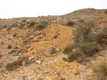 Minas de Ocre.El Sabinar. San Vicente/Mutxamel. Alicante