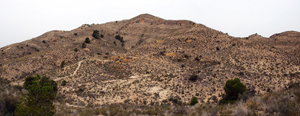 Minas de Ocre.El Sabinar. San Vicente/Mutxamel. Alicante