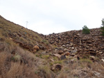   Calcita. Cantera de Áridos de Sodira. Busot. Alicante