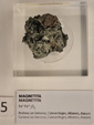 Exposición Tesoros de la Tierra. Minerales de la Comunidad Valenciana. Colección Juan Miguel Casanova Onrubia