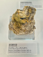 Exposición Tesoros de la Tierra. Minerales de la Comunidad Valenciana. Colección Juan Miguel Casanova Onrubia