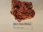 Exposición Tesoros de la Tierra. Minerales de la Comunidad Valenciana. Colección Juan Miguel Casanova Onrubia