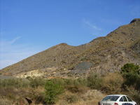 Socavón Santa Bárbara (Túnel El Arteal). Sierra Almagrera, Cuevas del Almanzora, Almería  