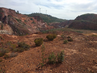 Corta Filón Sur, Minas de Tharsis, Tharsis, Alosno, Comarca El Andévalo. Huelva