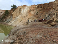 Corta Filón Sur, Minas de Tharsis, Tharsis, Alosno, Comarca El Andévalo. Huelva