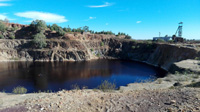 Corta Guadiana, Minas de Herrerías, Puebla de Guzmán, Comarca El Andévalo. Huelva, Andalucía