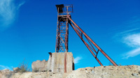 Corta Guadiana, Minas de Herrerías, Puebla de Guzmán, Comarca El Andévalo. Huelva, Andalucía