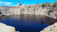 Corta Guadiana, Minas de Herrerías, Puebla de Guzmán, Comarca El Andévalo. Huelva, Andalucía