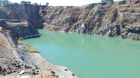 Corta Santa Bárbara, Minas de Herrerías, Puebla de Guzmán, Comarca El Andévalo.
 Huelva