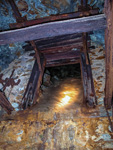 Túnel 11 piso. De extracción Corta Atalaya, Pozo Benjumea y Pozo Alfredo. Riotinto. Huelva 