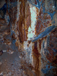 Túnel 11 piso. De extracción Corta Atalaya, Pozo Benjumea y Pozo Alfredo. Riotinto. Huelva 