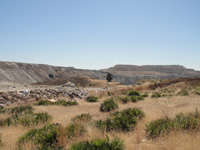 Mina Aznalcóllar y Corta Los Frailes, Aznalcóllar, Comarca Sierra Norte de Sevilla, Sevilla