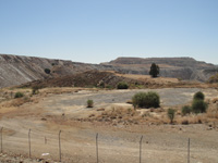 Mina Aznalcóllar y Corta Los Frailes, Aznalcóllar, Comarca Sierra Norte de Sevilla, Sevilla