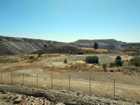 Mina Aznalcóllar y Corta Los Frailes, Aznalcóllar, Comarca Sierra Norte de Sevilla, Sevilla