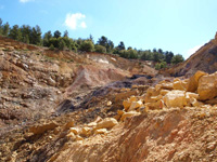 Cantera Suñer. Cañada de Verich. Teruel