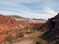 Minas de Ojos Negros. Sierra Menera. Ojos Negros. Teruel.