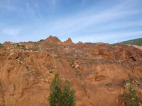 Minas de Ojos Negros. Sierra Menera. Ojos Negros. Teruel.