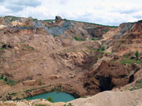 Minas de Ojos Negros. Sierra Menera. Ojos Negros. Teruel.