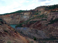 Minas de Ojos Negros. Sierra Menera. Ojos Negros. Teruel.