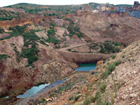 Minas de Ojos Negros. Sierra Menera. Ojos Negros. Teruel.