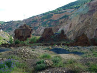 Minas de Ojos Negros. Sierra Menera. Ojos Negros. Teruel.