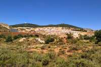 Minas de Ojos Negros. Sierra Menera. Ojos Negros. Teruel.