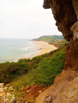 Cantera de Los Cobayos (La Paredona), zona minera de Berbes, Los Cobayos, Berbes, Ribadesella, Comarca Oriente, Asturias  