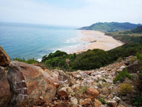 Cantera de Los Cobayos (La Paredona), zona minera de Berbes, Los Cobayos, Berbes, Ribadesella, Comarca Oriente, Asturias  