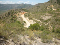 Grupo Minero la Pastora. Paraje de Prado Piñero. Sierra de los Donceles, Hellín