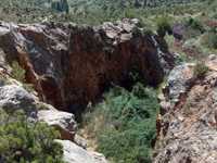 Mina de la Molatica. Sege, Yeste, Albacete, Castilla La Mancha, España  