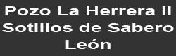 Pozo la Herrera II. Sotillos de Sabero. León