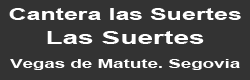 Cantera Las Suertes, Las Suertes, Vegas de Matute, Comarca Suroeste, Segovia.