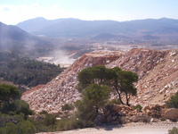 Cantera Monte Coto. Pinoso. Alicante