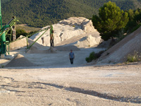 Gravera la Lloma. Onil. Alicante