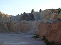 Gravera la Lloma. Onil. Alicante