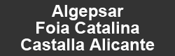 Algepsar. Foia Catalina. Castalla. Alicante