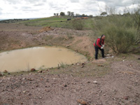 Mina Novísimo San Fernando, Cortijo Traslasierra, Oliva de Mérida, Comarca Tierra de Mérida-Vegas Bajas. Badajoz