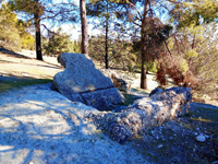  Afloramiento de Calcedonias. Cerro de los Ángeles. Getafe, Madrid