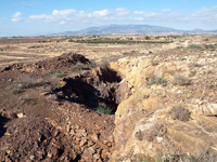 Minas de Hierro Cabecico del Rey. Valladolises. Murcia 