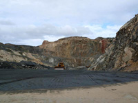 Cabezo Negro, Barranco Molax. Abarán. Murcia.