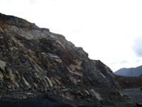 Cabezo Negro, Barranco Molax. Abarán. Murcia.  