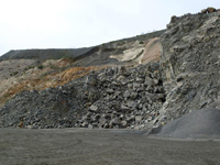 Cabezo Negro, Barranco Molax. Abarán. Murcia.