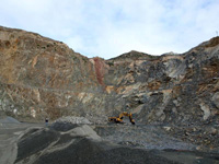 Cabezo Negro, Barranco Molax. Abarán. Murcia. 