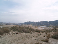 Minas de azufre. La serrata. Lorca. Murcia.