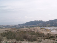 Minas de azufre. La serrata. Lorca. Murcia.