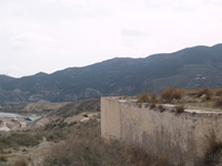 Minas de azufre. La serrata. Lorca. Murcia.