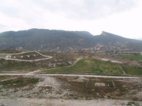 Minas de azufre. La serrata. Lorca. Murcia.